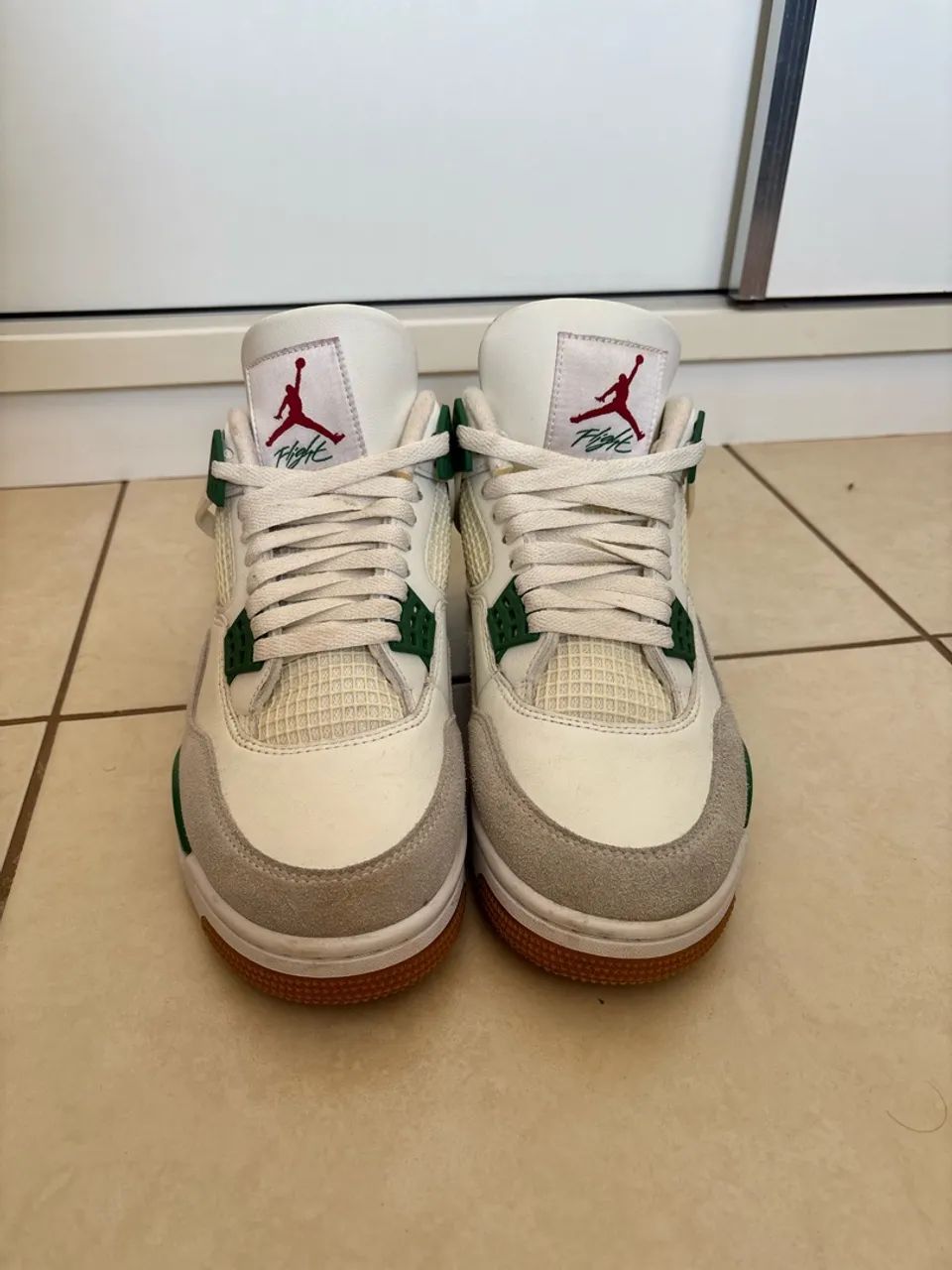 Air Jordan 4 Pine Green Tam 42 - Foto 2
