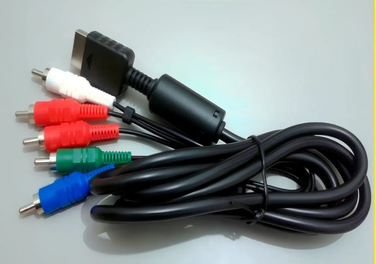 Cabo Componente PS2 PS3 Melhore A Imagem Dos Jogos  - Foto 4