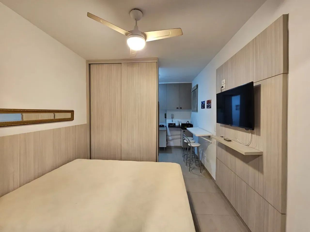 Studio mobiliado com vaga | New Studio Pinheiros