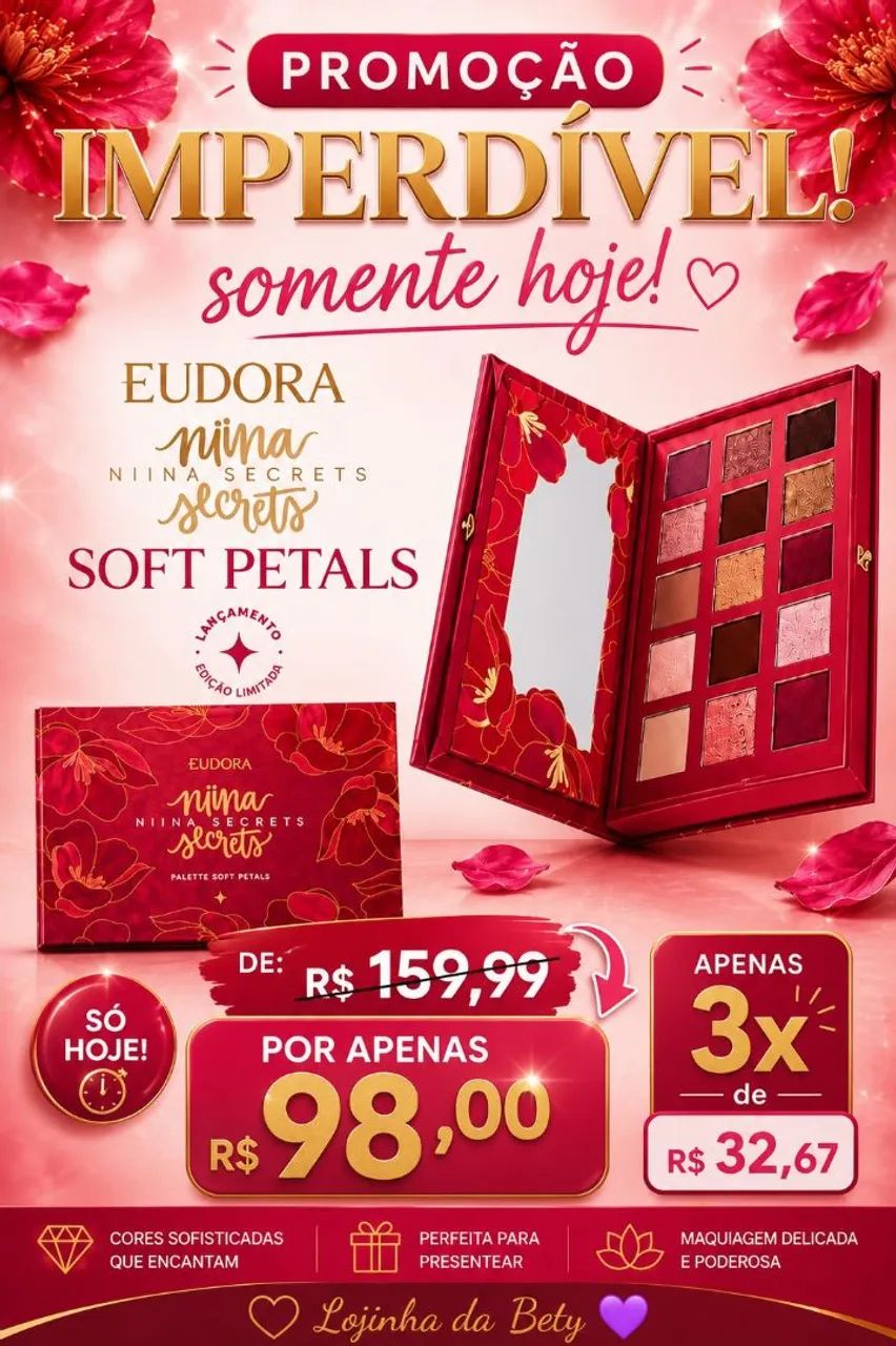 Paleta Niina Secrets Soft Petals
