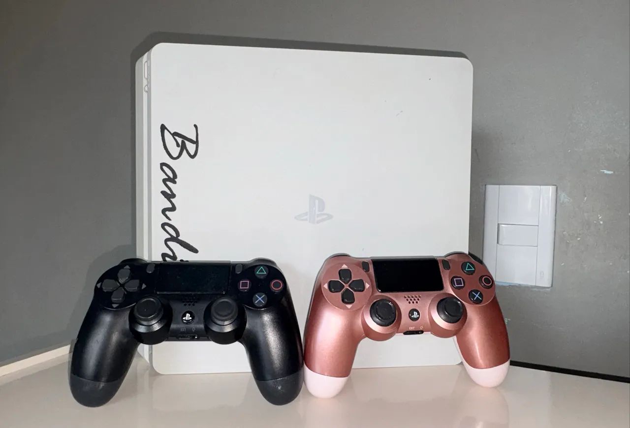 PS4 Slim Branco 500GB