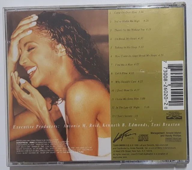CD Tony Braxton - Secrets - Foto 2