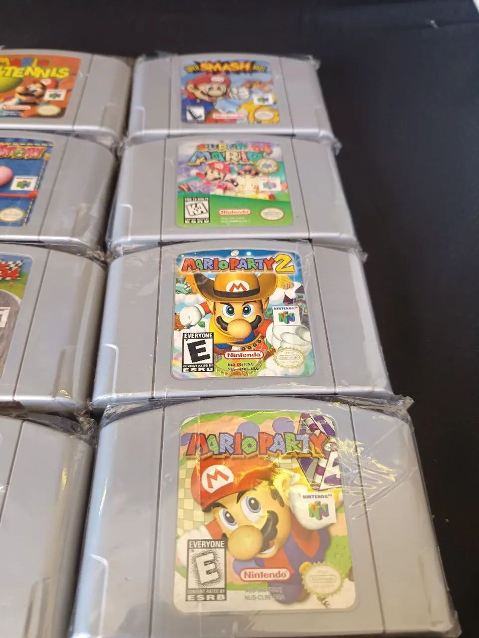 Combo Jogos Mario Nintendo 64 - Foto 3