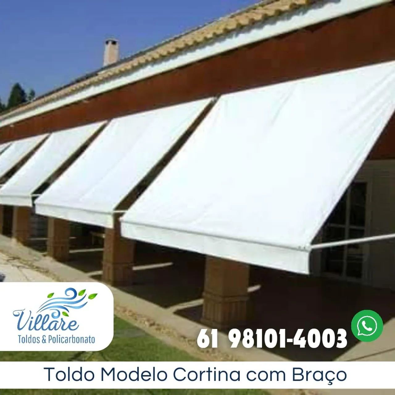 Toldo com Braço Extensor  - Foto 2