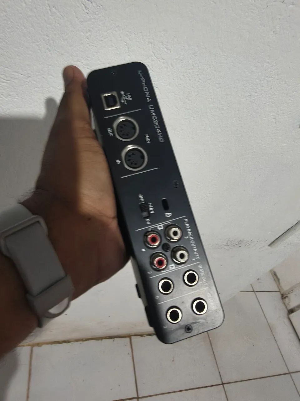 Placa de áudio umc204hd - Foto 4