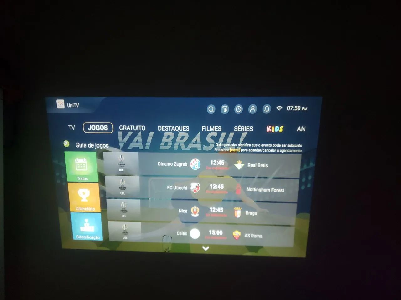 Projetor horlat  T09 26000 lumens - Foto 5