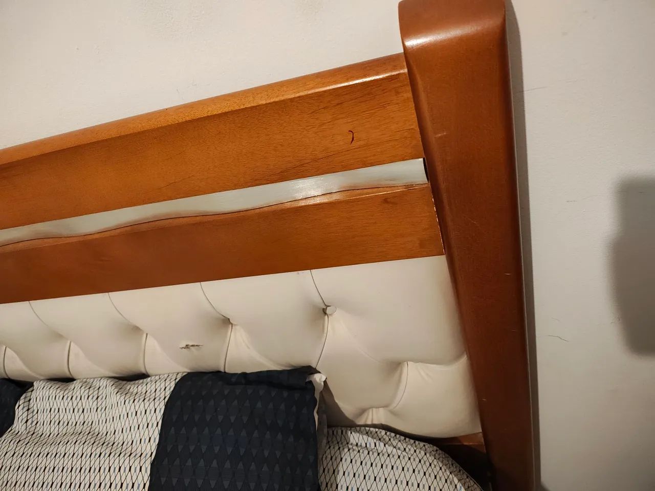 Cama casal Queen com cabeceira  - Foto 3