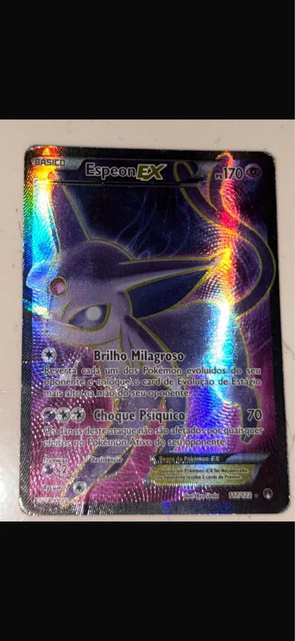 Carta Pokémon Espeon 