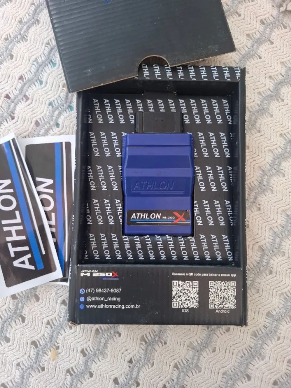 Injeção Programável Athlon M250-X Honda (Bluetooth / Plug & Play).