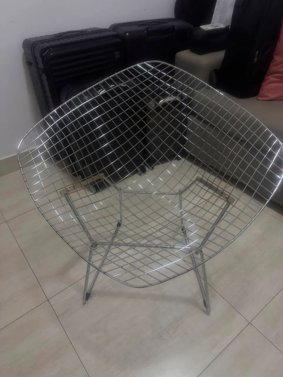 Cadeira Poltrona Bertoia 