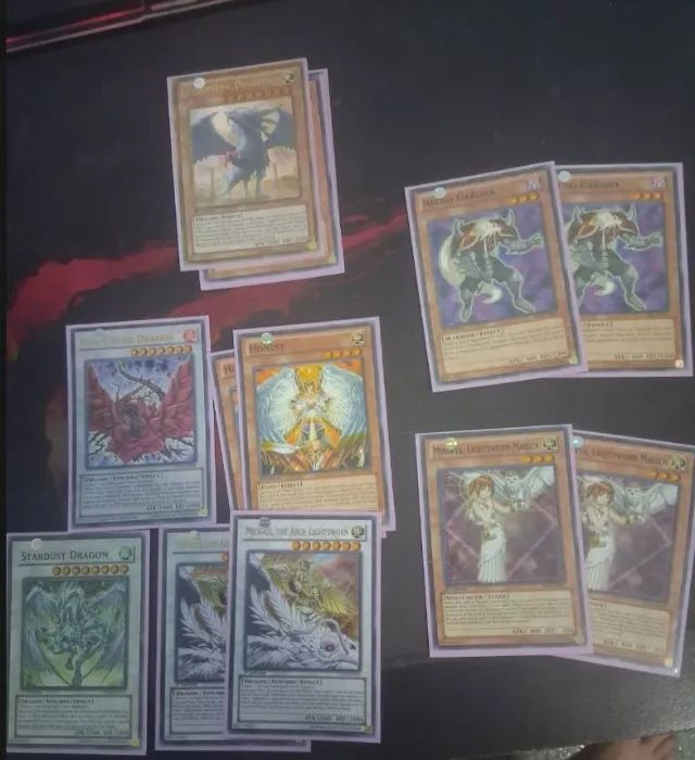 Deck Completo Lightsworn Performage + Extra Deck Pesado Yugioh