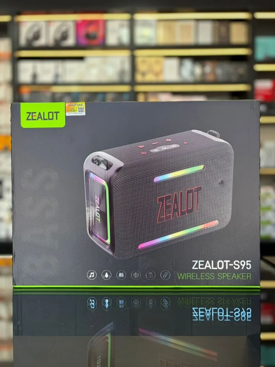 Caixa de som Zealot S95 120w (Novo) - Aparelhos de Som - Centro