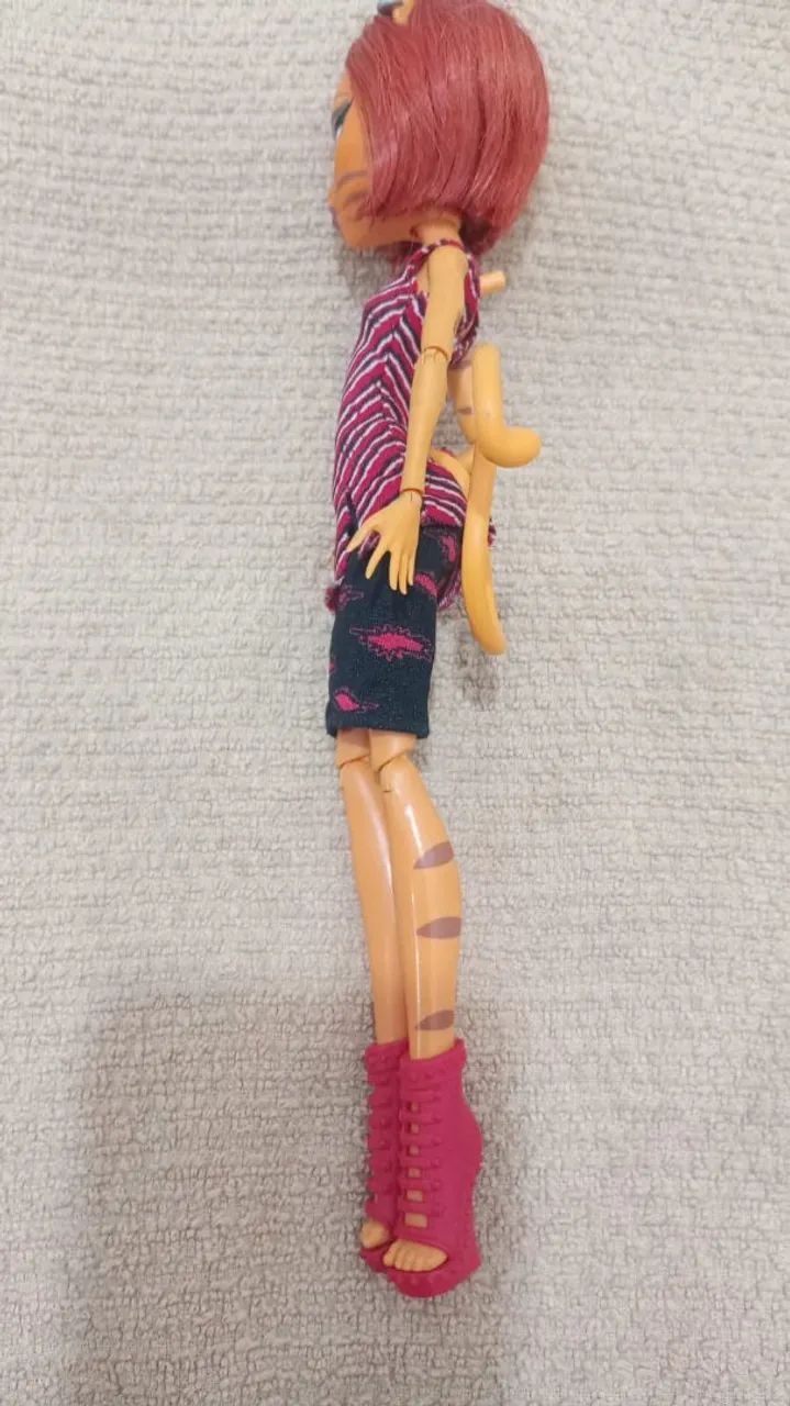 Boneca Monster high Toralei striper funcionando  - Foto 3