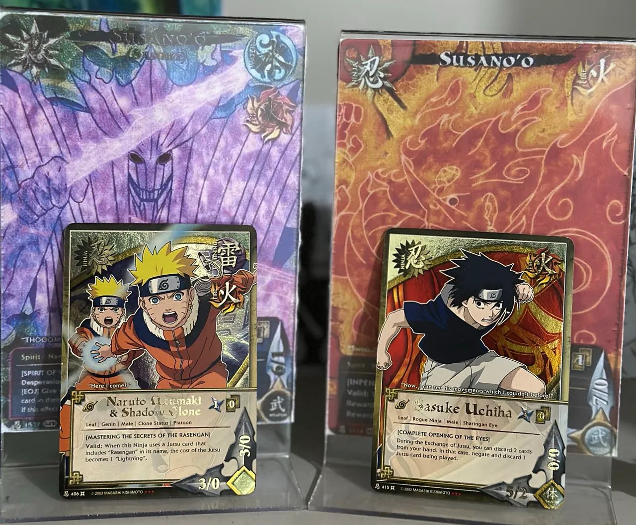 Cards Naruto Ccg - Naruto & Sasuke  - Foto 3