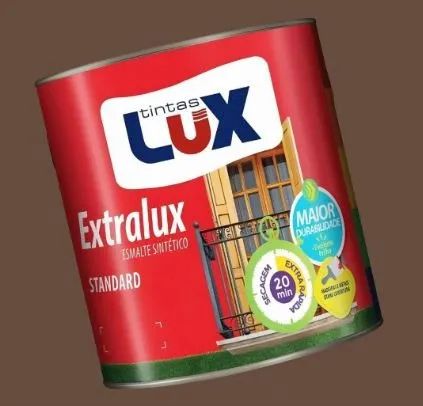 Tinta Esmalte ExtraLux - Galão 3,0 Litros - Branco Neve e Vermelho Ferrari