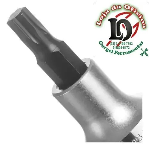Chave Soquete Tipo Torx T55 - 1/2