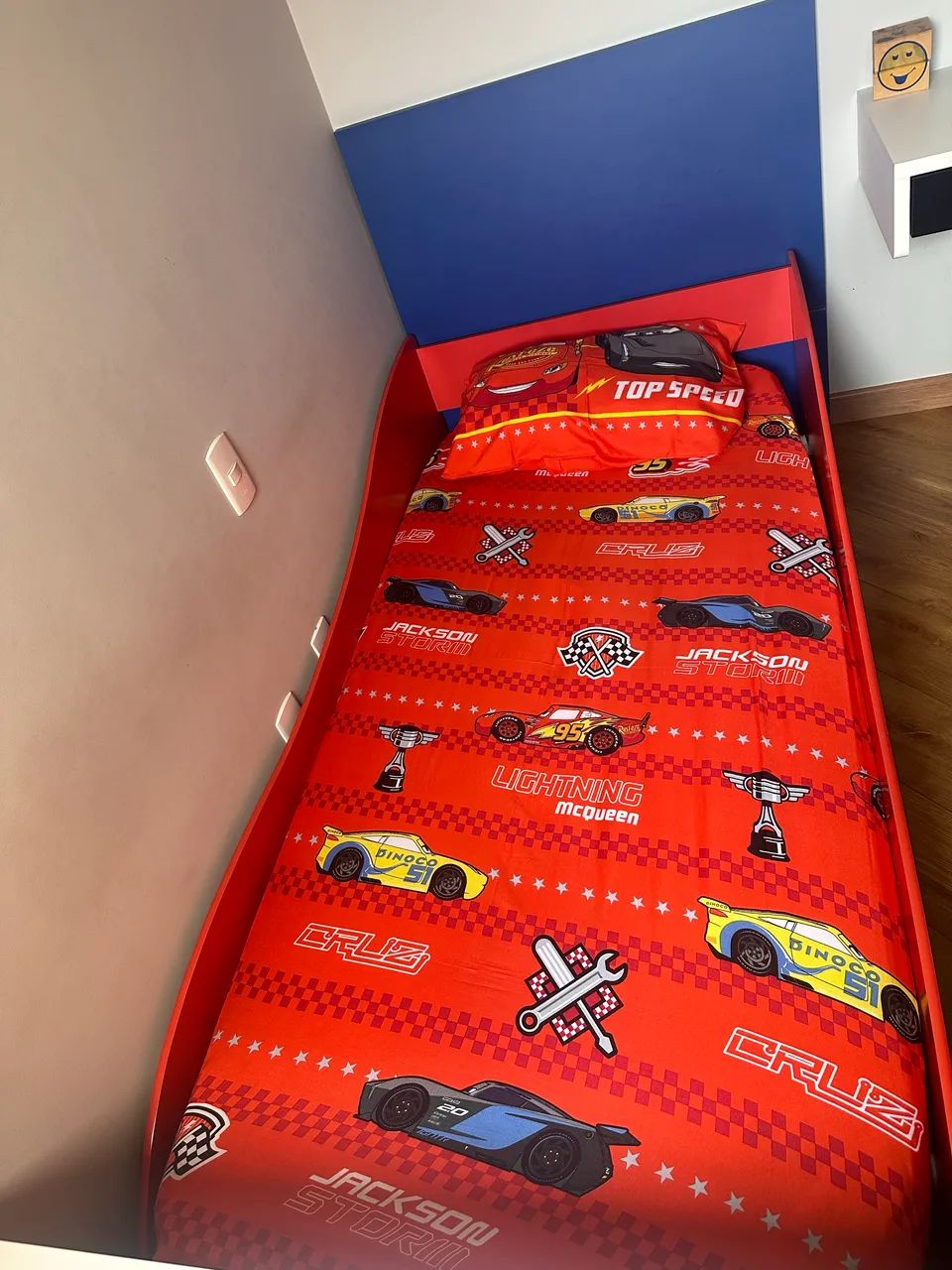 Cama Infantil Carro McQueen sem Colchão  - Foto 4