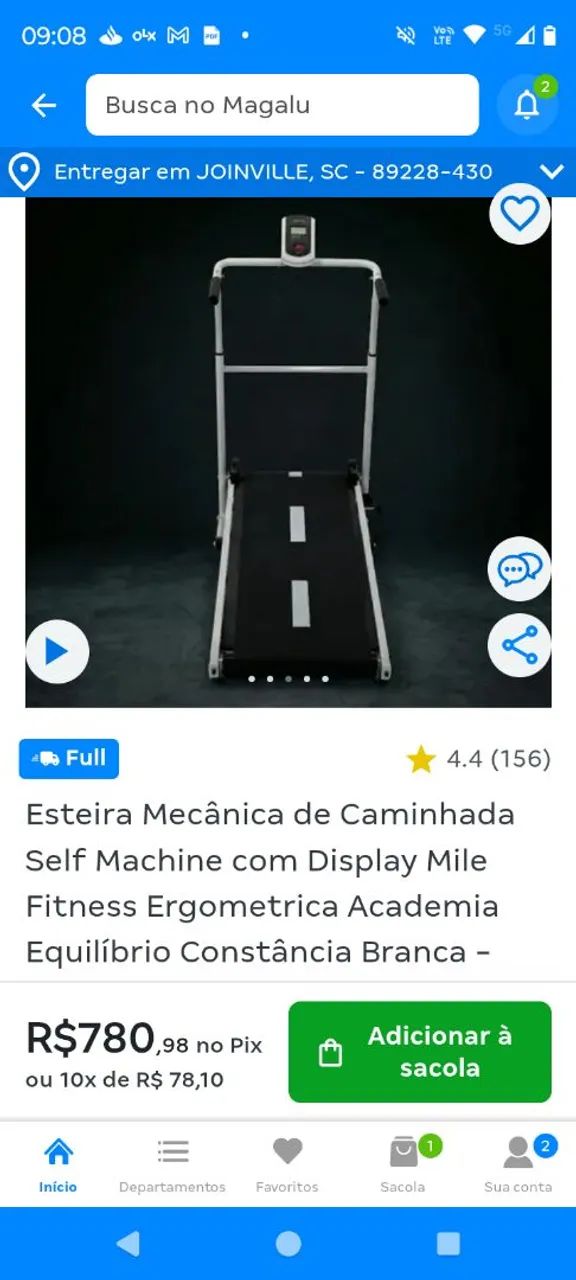 Esteira Mecânica Machine, ergométrica. Com o funcionamento do seu próprio corpo. - Foto 4