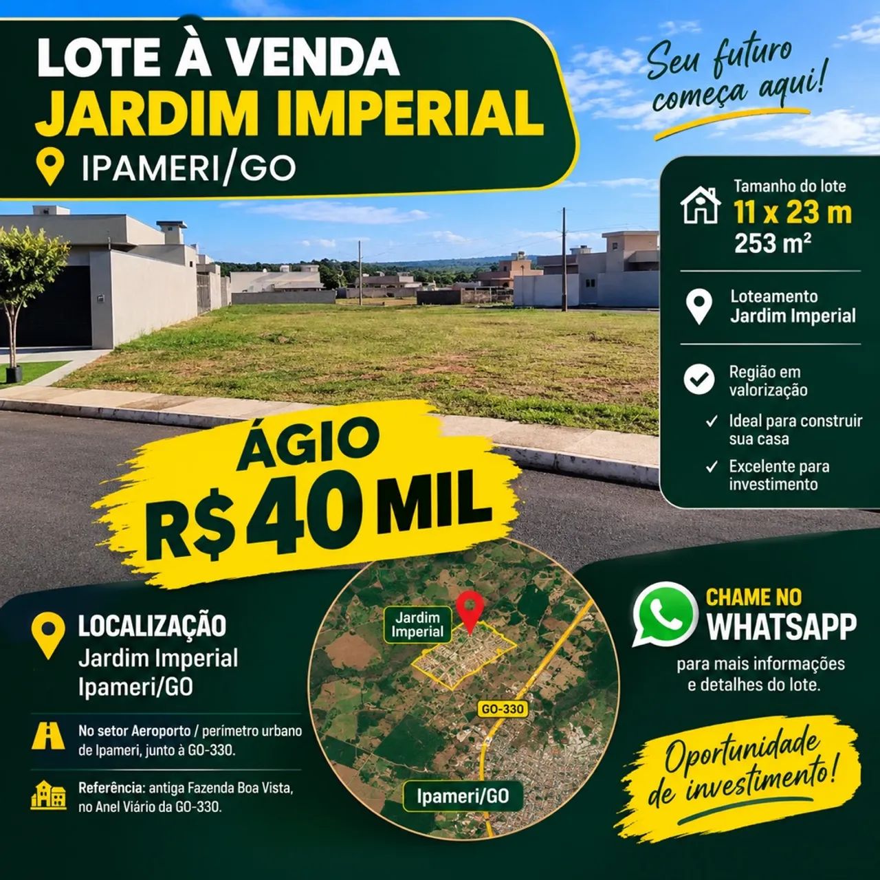 Lote Jardim imperial 