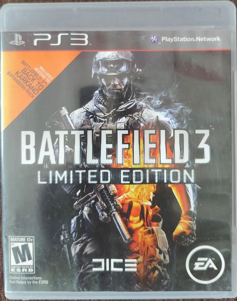 Battlefield 3 limited edition - Jogos de Vídeo Game - Águas Lindas