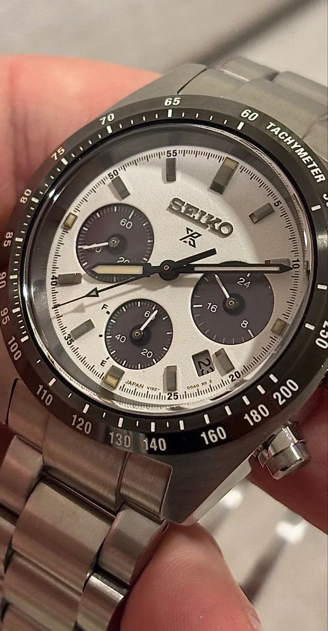 Seiko Speedtimer Crono Solar Panda SSC961 - Foto 2