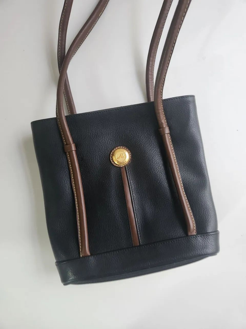 Bolsa vintage Vira volta de couro - Foto 2