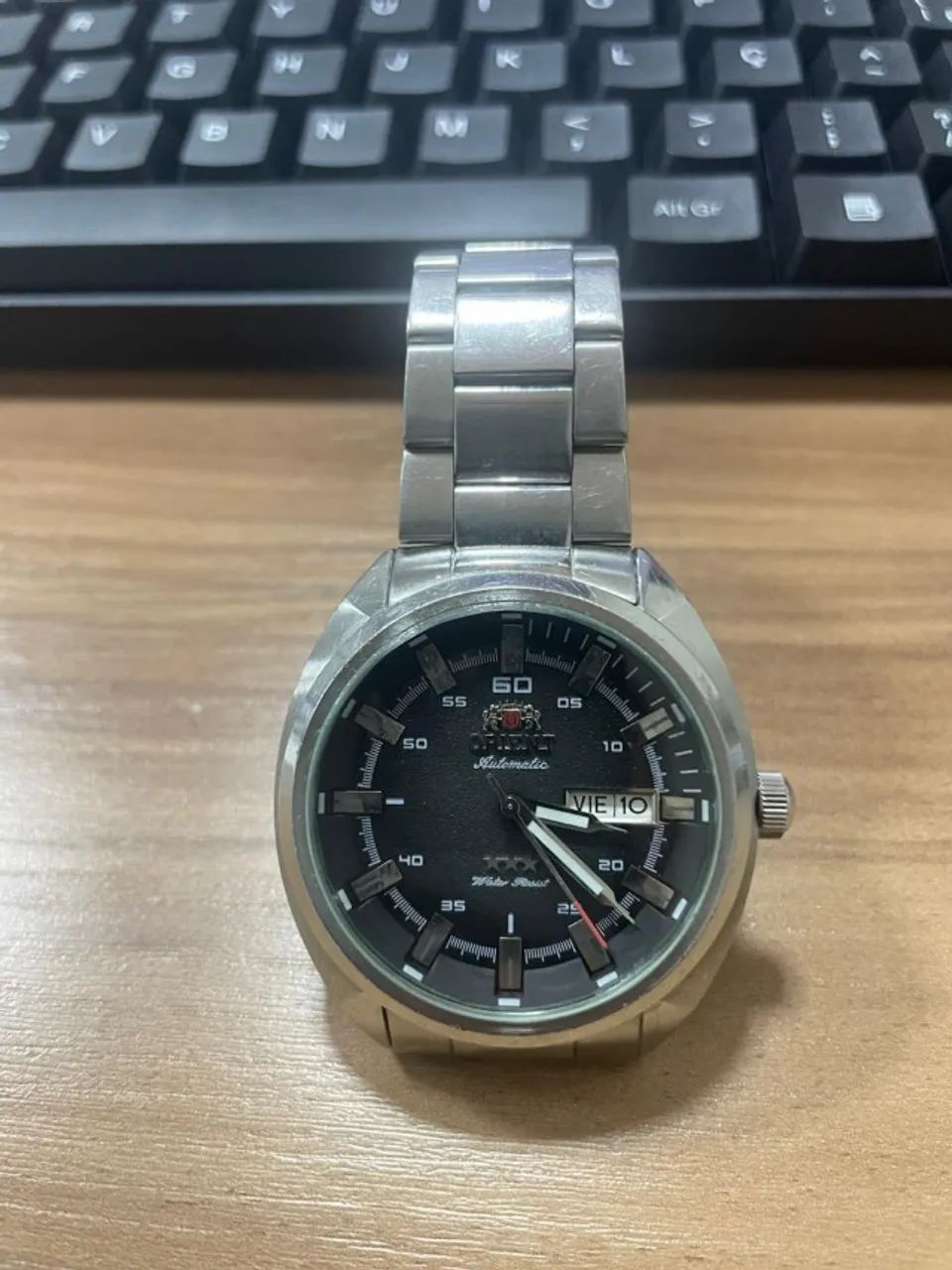 Relógio Orient Automático Masculino Analógico Nh3ss007