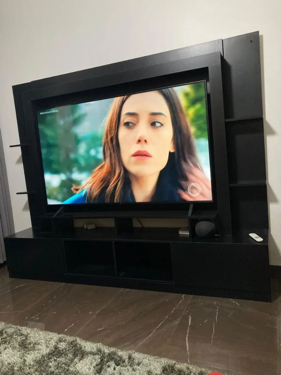 Estante TV preta