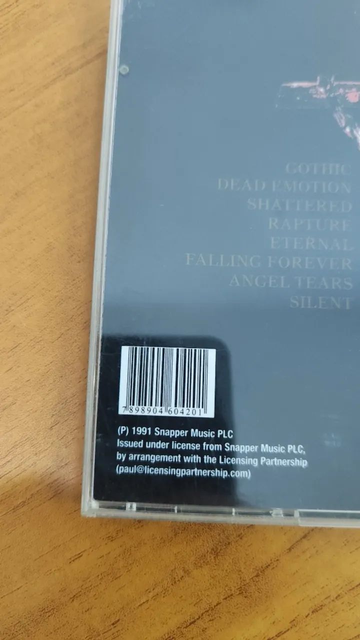 Paradise Lost - Gothic CD 2005 - Foto 4