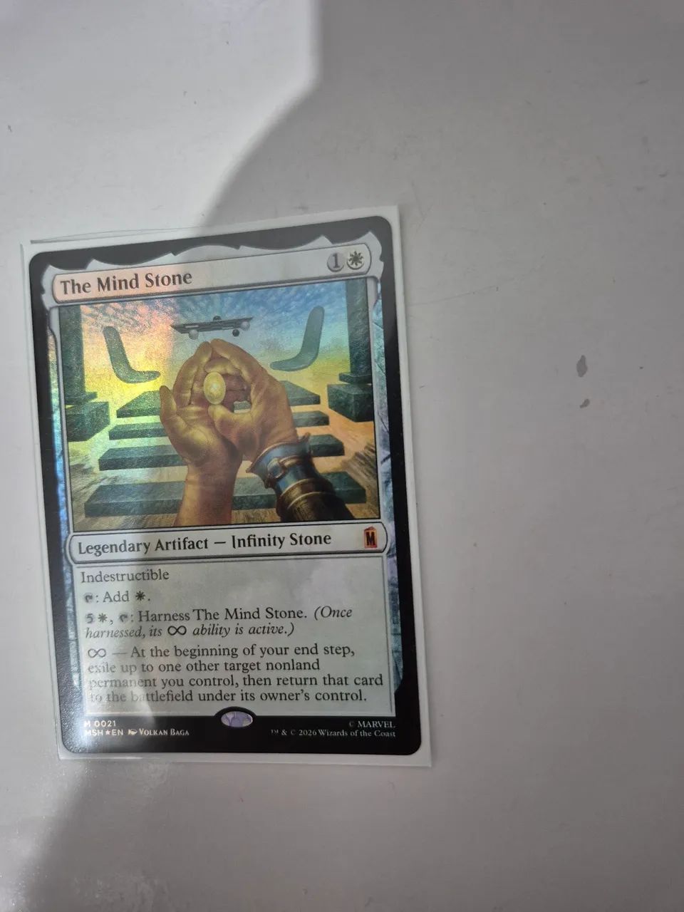 The mind stone foil mtg marvel - Foto 3