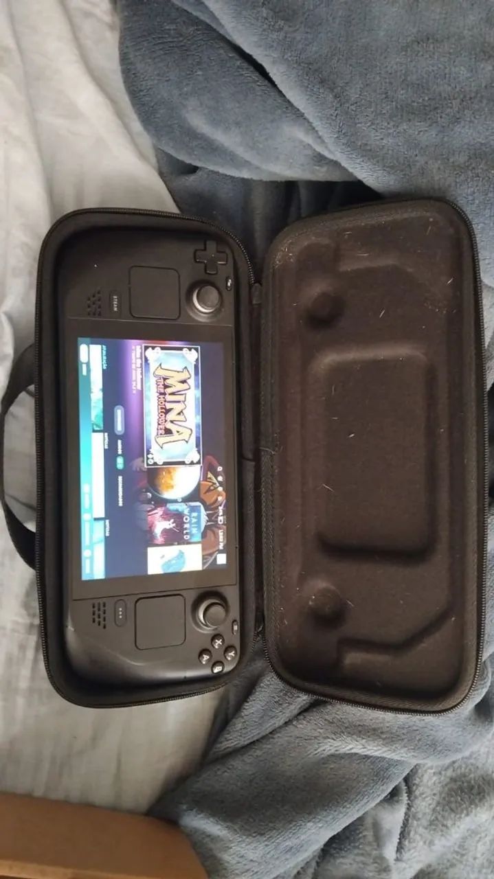 Steam Deck LCD 64GB Completo + Caixa + Case Original