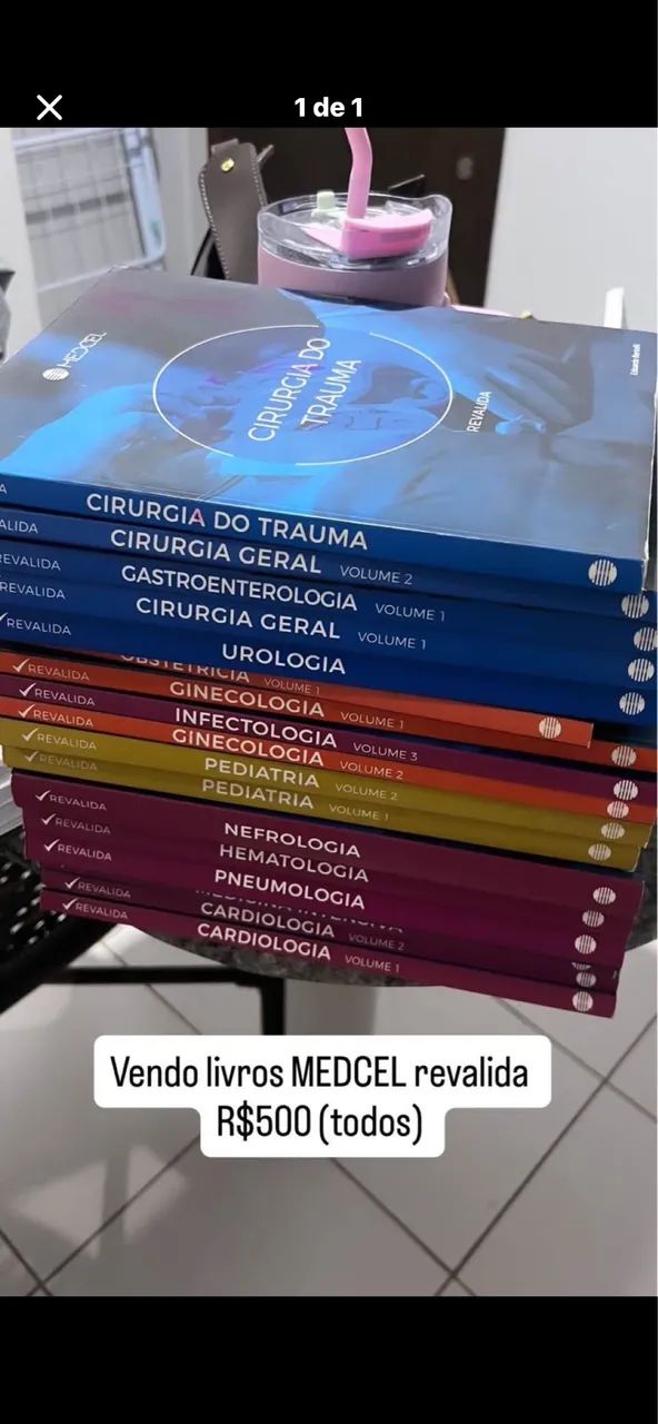 Livros MEDCEL REVALIDA 
