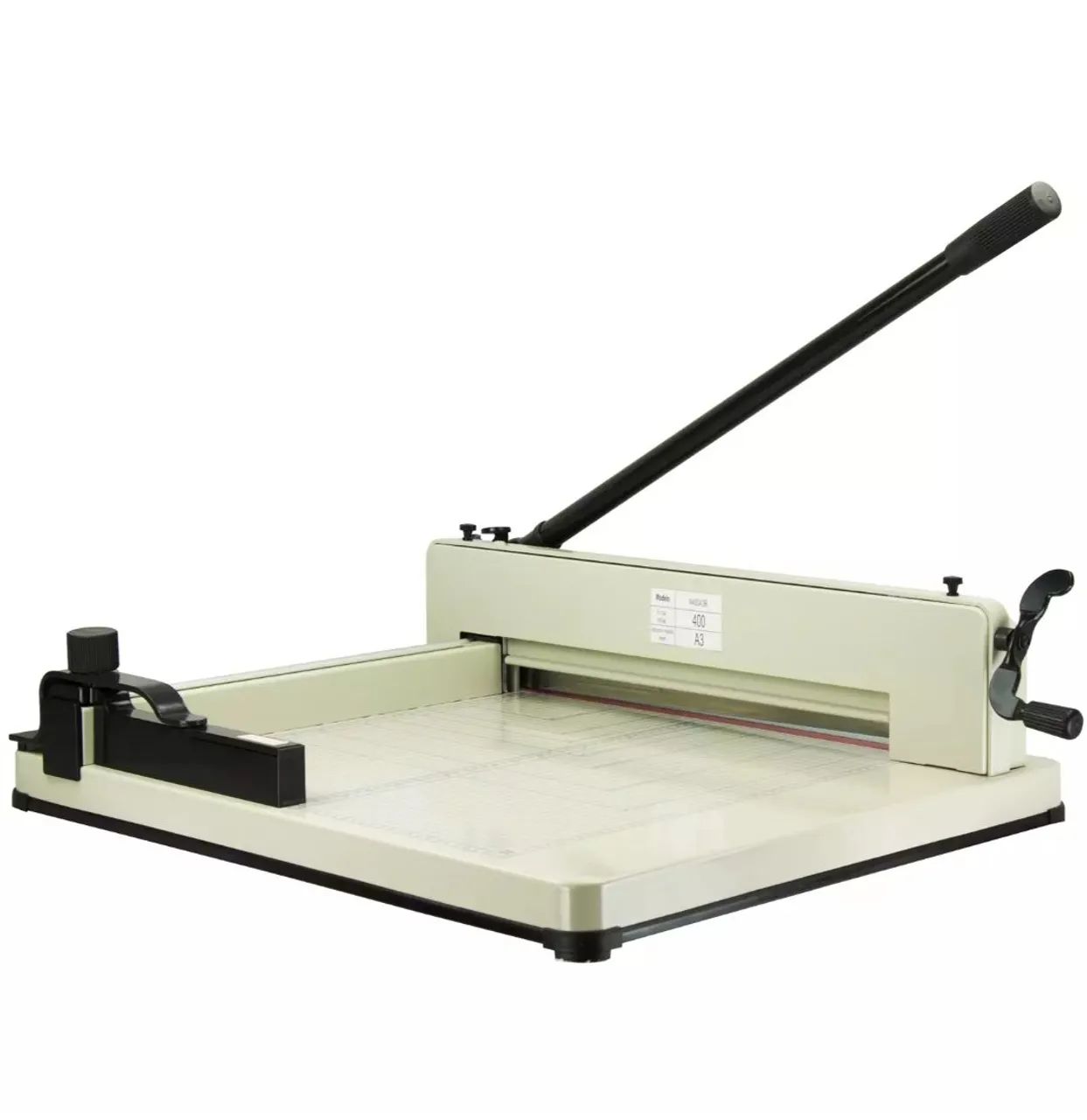 Guilhotina Original Nagamo 43cm 400 Folhas A3 Pintura eletrostática - N400A3R - Foto 4