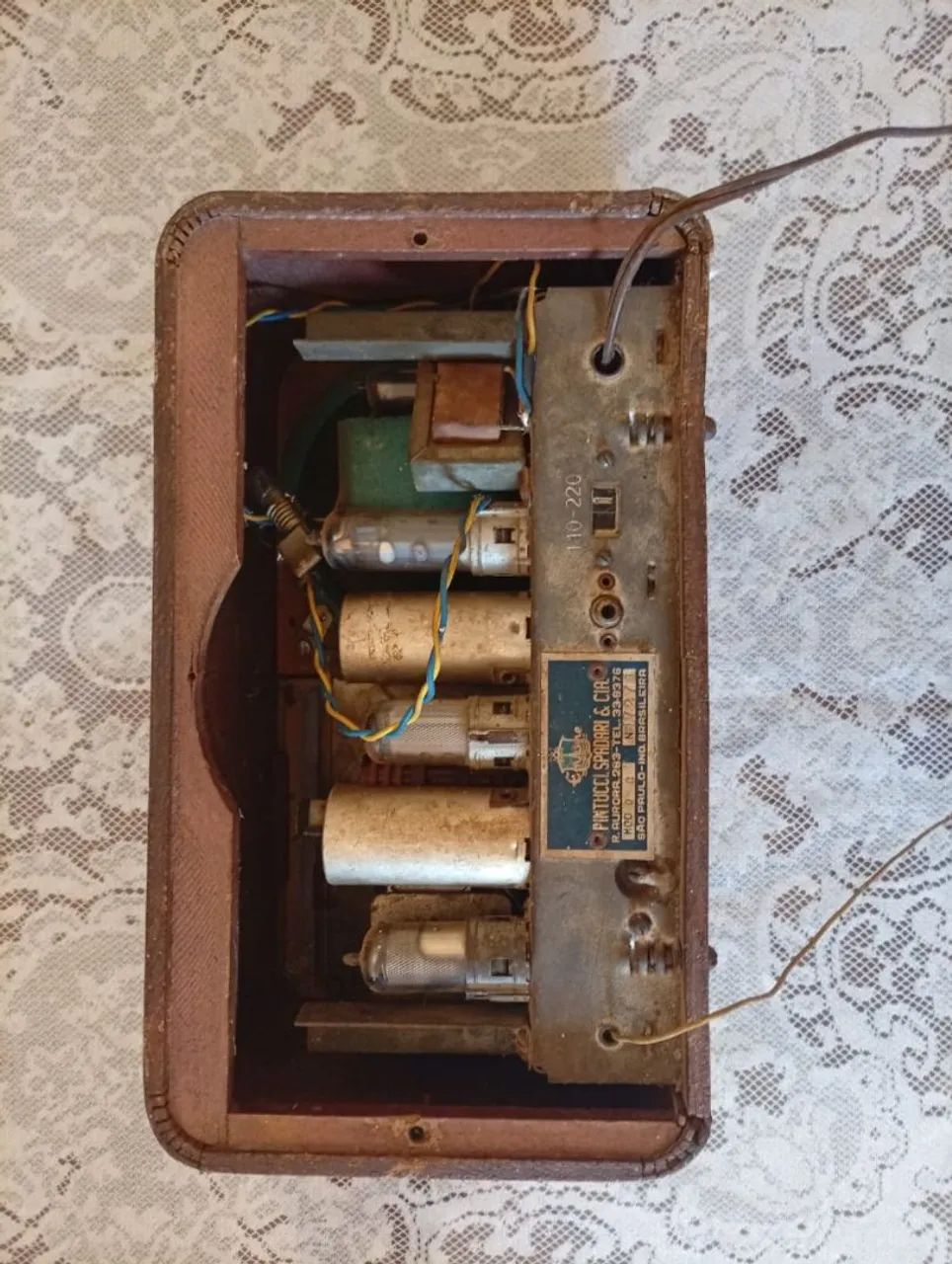 Rádio válvulado De Mesa Da Marca Empire  - Foto 3