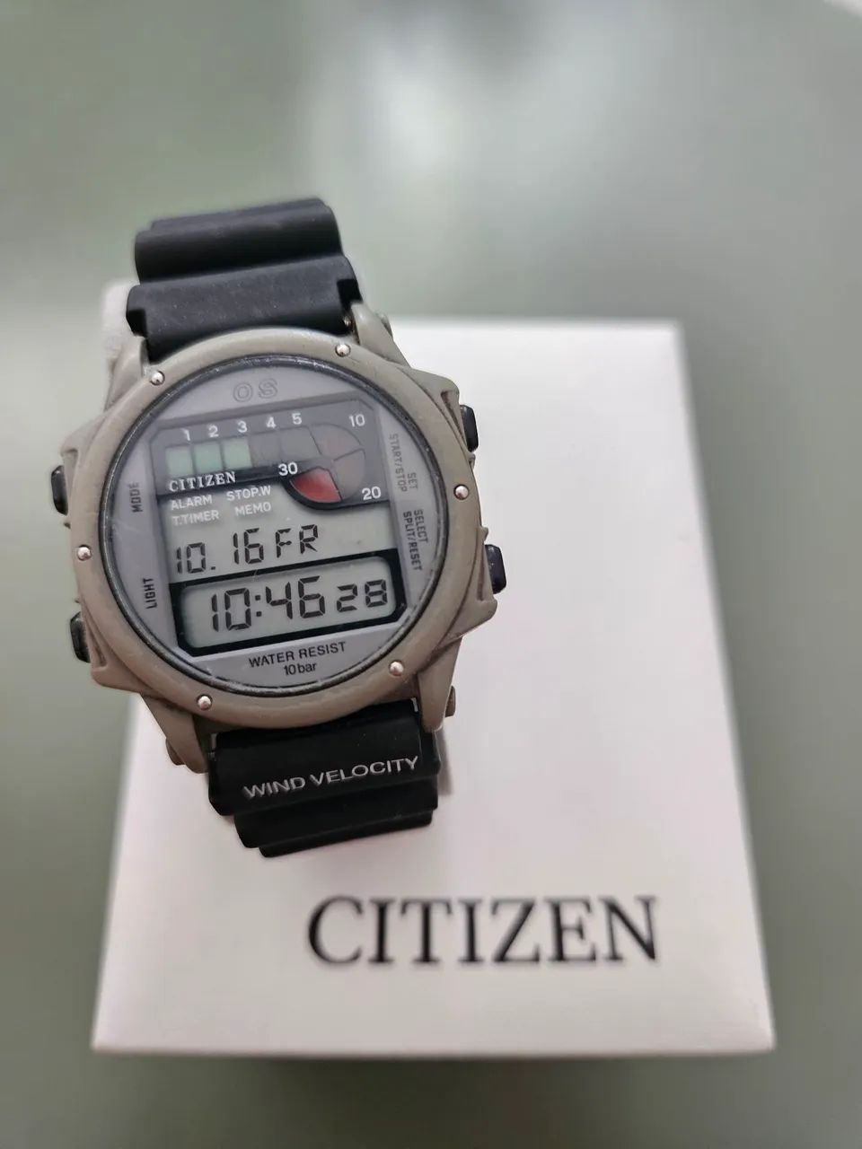 Relogio raro Citizen windsurf D100  - Foto 2