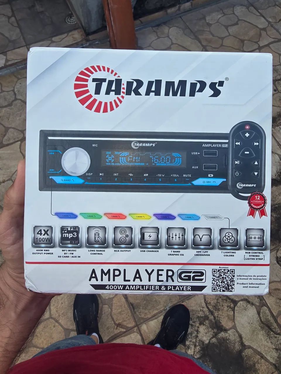 Amplayer g2 taramps 400x4 - Foto 2