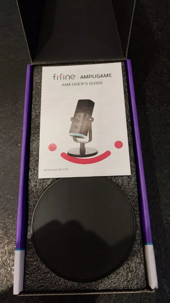 Microfone FIFINE AM8 RGB USB/XLR - Foto 3