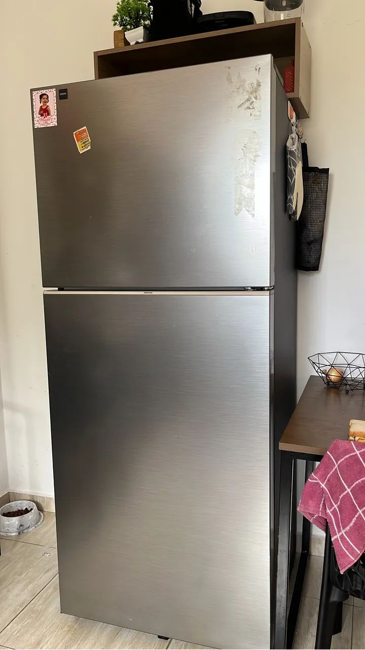 Geladeira Samsung RT38 Cinza