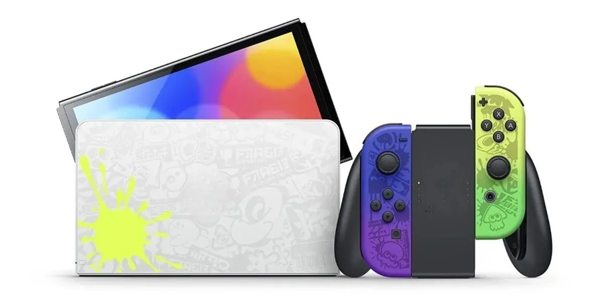 Nintendo Switch OLED Splatoon 3 - Foto 5