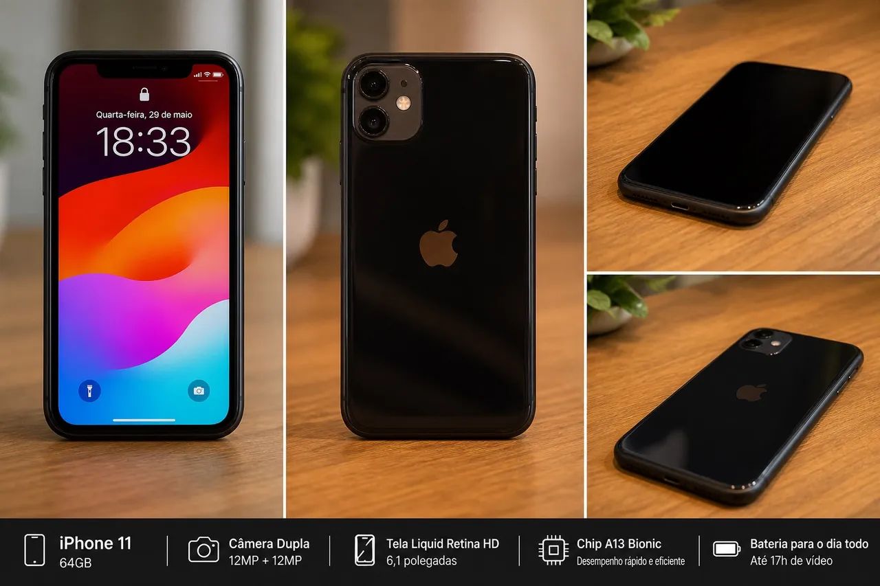 Celular - iPhone11 64GB - Celulares e Smartphones - Quarta Parada