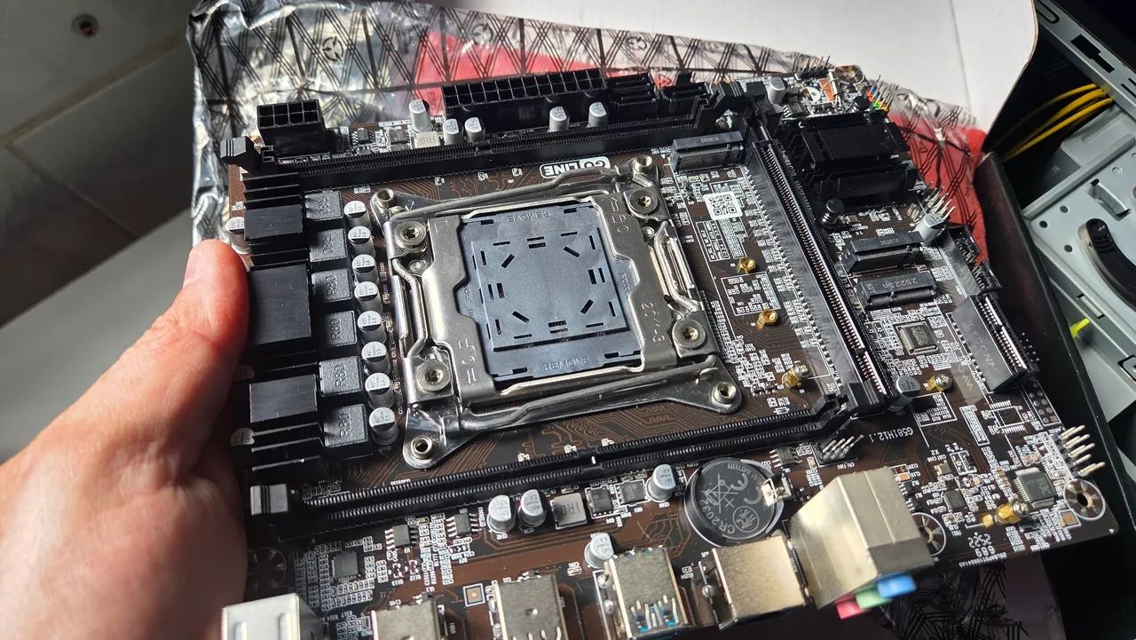PLACA MÃE X99M-G GOLINE NOVA PARA INTEL XEON - Foto 3