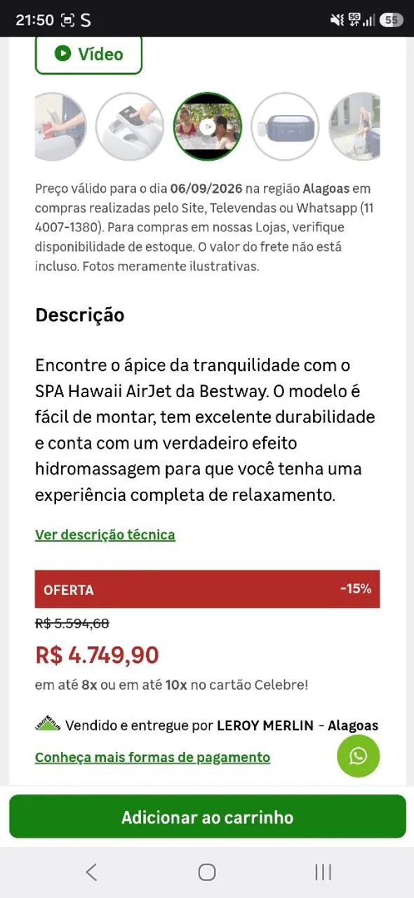 Hidro-spa lay-z hawaii  - Foto 2