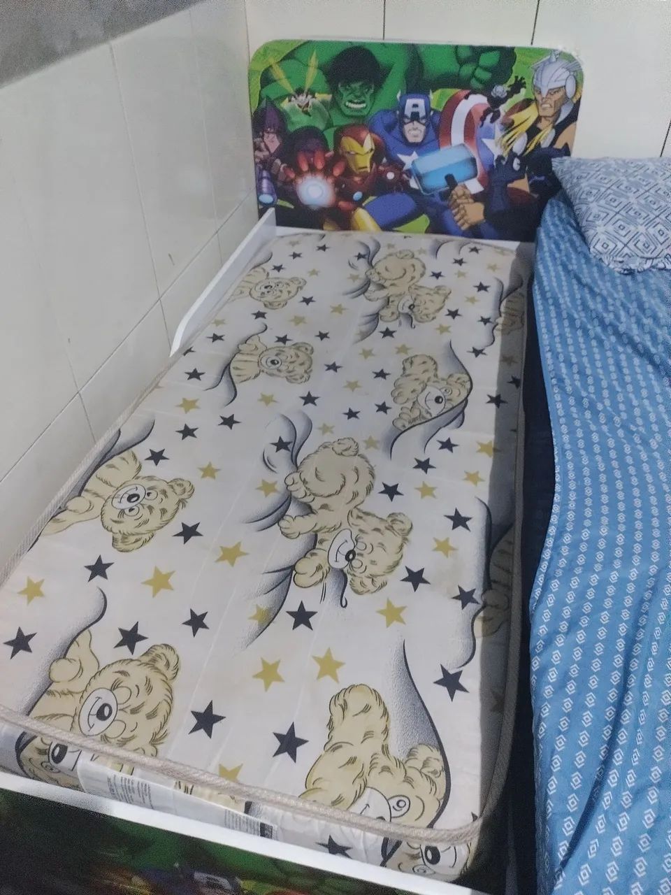 Cama infantil com colchão  - Foto 4
