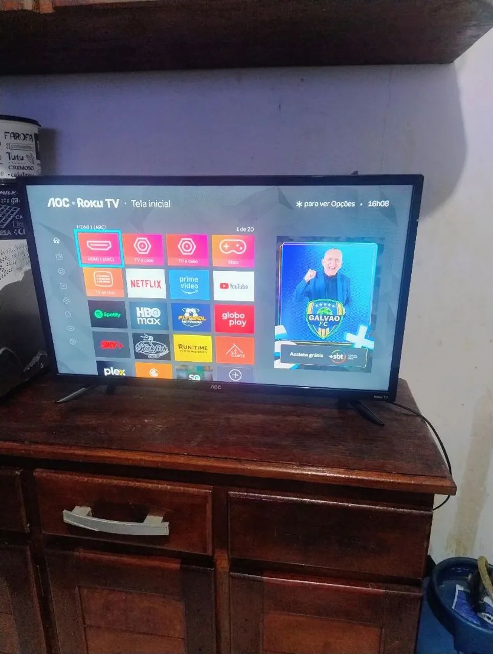 TV smart AOC 32 polegadas - Foto 3