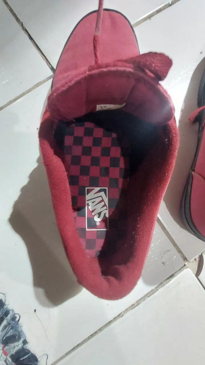 Tênis vans vermelho original  - Foto 3