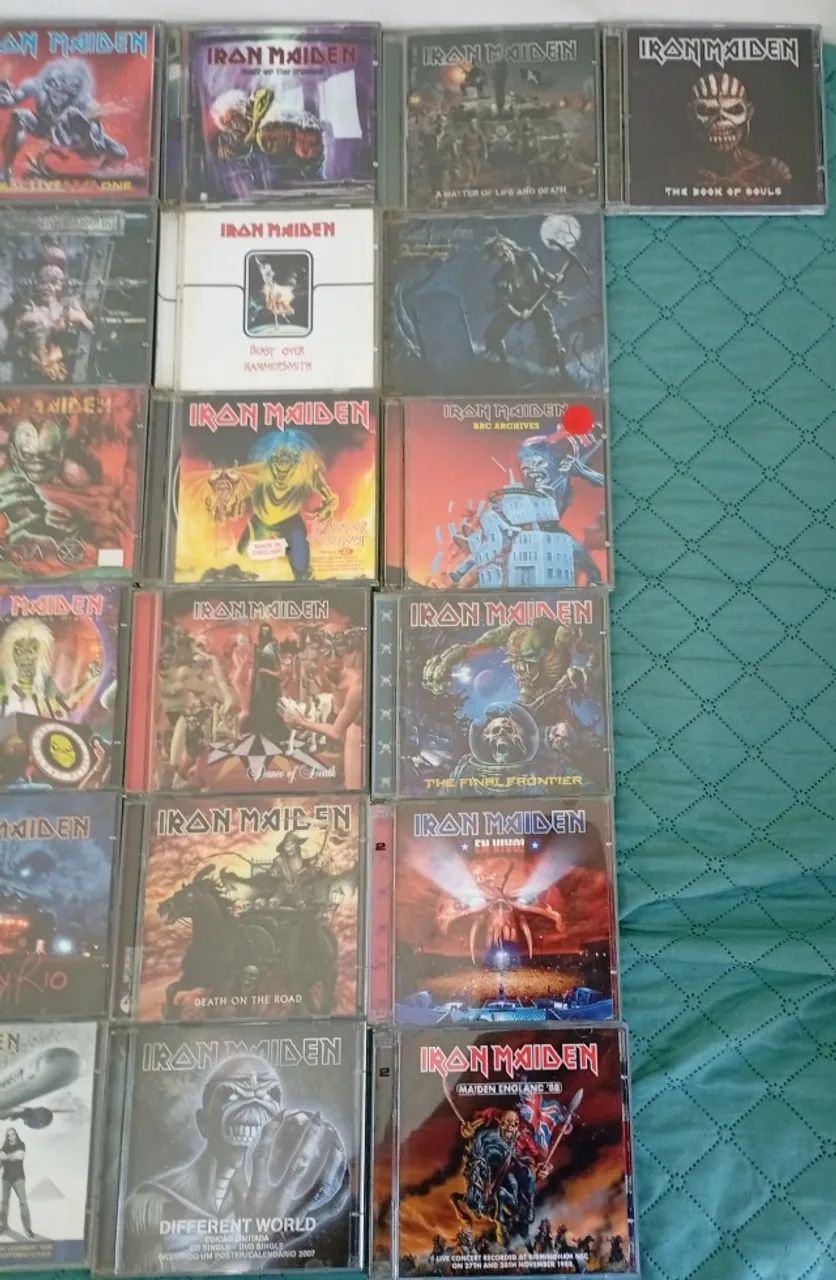 CDs IRON MAIDEN - ORIGIANAL- EXCELENTE ESTADO - Foto 2
