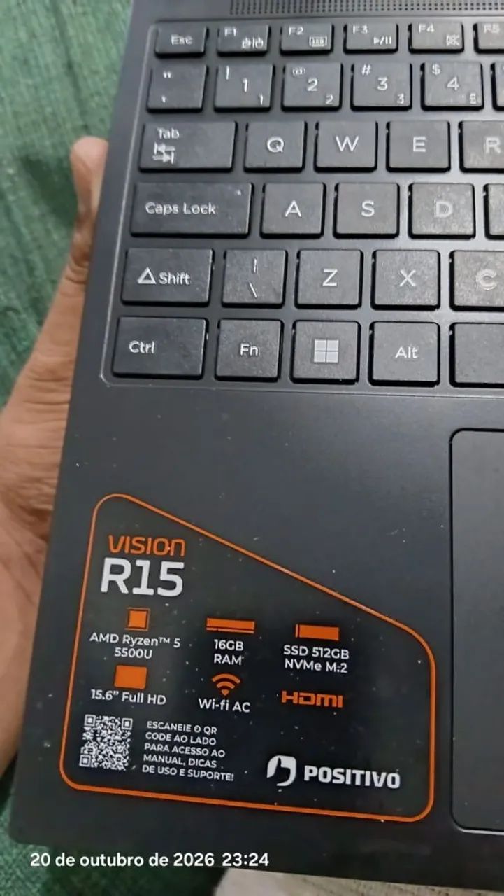 Notbook lenovo vizion r15 ,16 Ram ,512 sdd - Foto 4