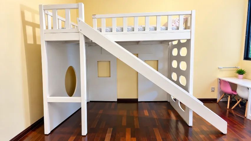 Cama infantil em madeira maciça - Muito resistente! - Foto 2
