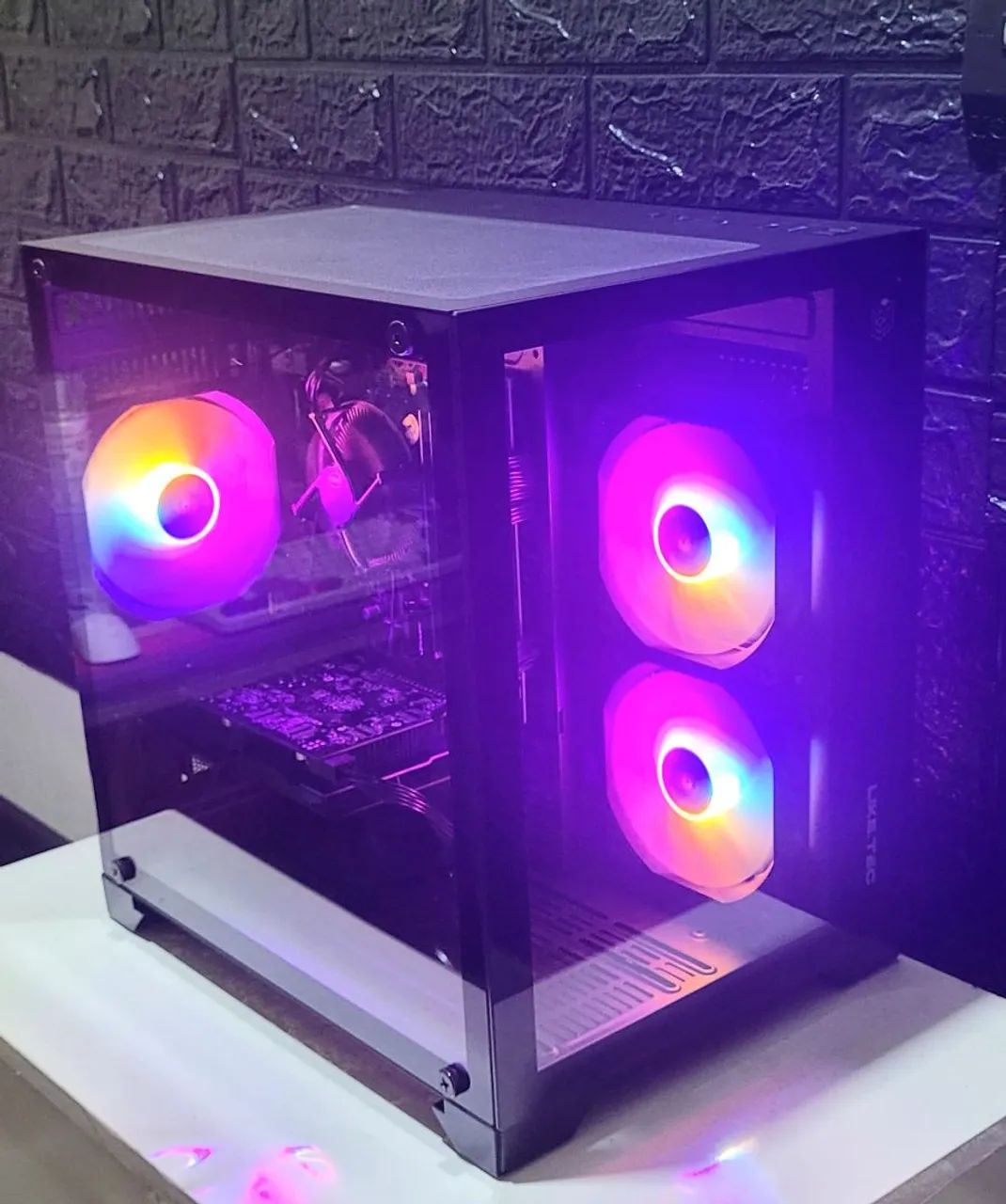 PC I5 GABINETE AQUÁRIO GPU NVIDIA  - Foto 4