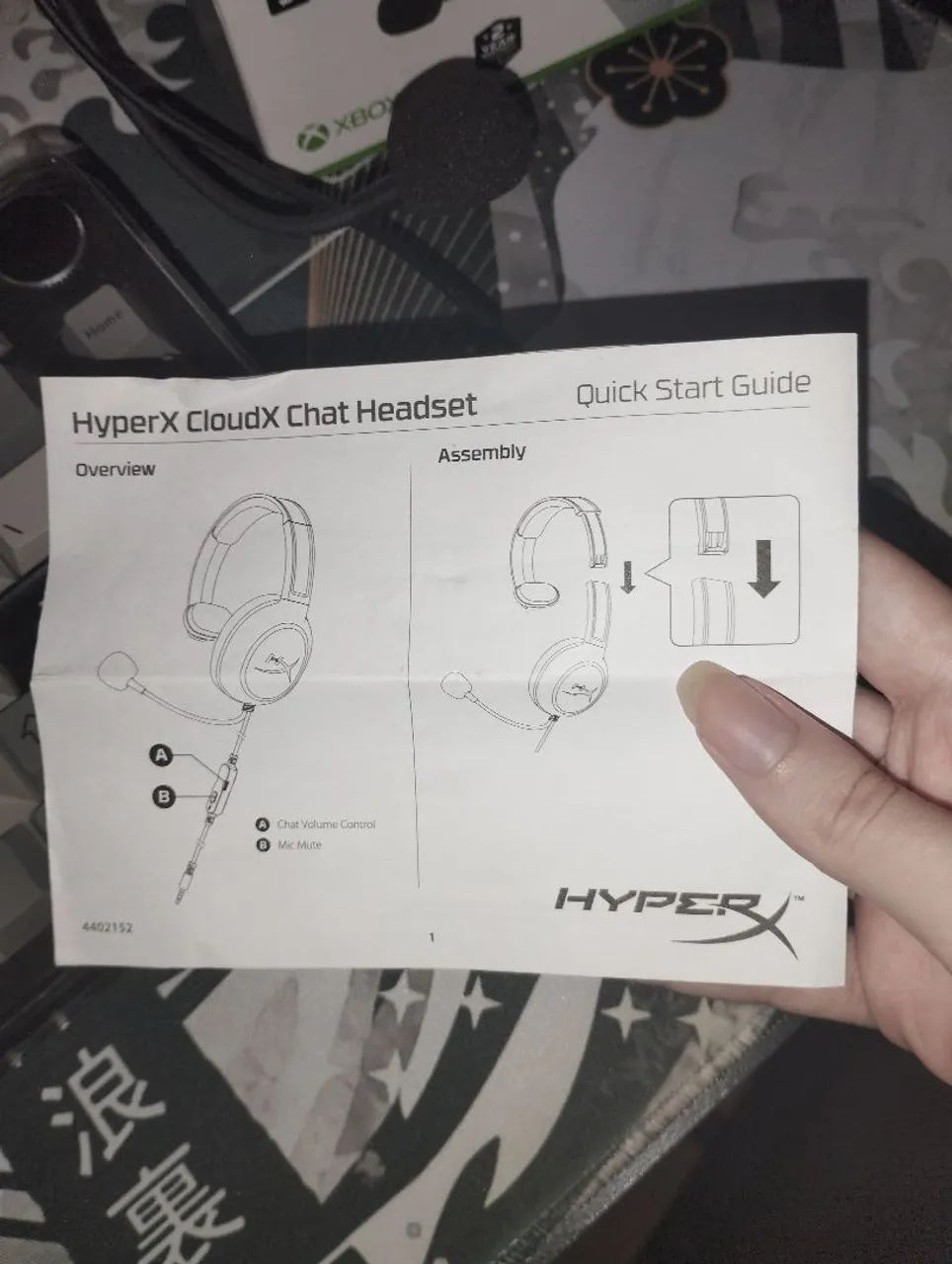 Fone Hyperx Cloudx Chat novíssimo  - Foto 3